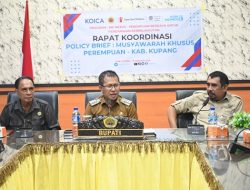 Bupati Kupang Buka Rapat Koordinasi Policy Brief