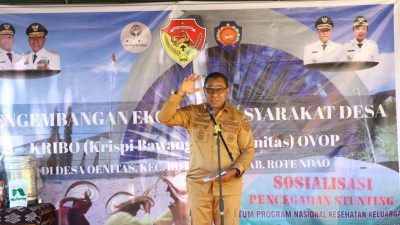 Wakil Gubernur NTT Dorong Hilirisasi Produk dan Pemberdayaan Ekonomi Desa Oenitas