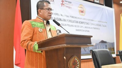 Bupati Kupang Buka PKTBT Sebagai Bekal Latsar CPNS Kabupaten Kupang Tahun Anggaran 2024