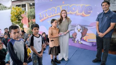 Perkuat Budaya Baca Sejak Dini, Wakil Wali Kota Kupang Hadiri Literamove di SD Generasi Bangsa