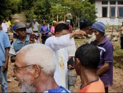 Merawat Iman dalam Budaya: Satu Hati Membangun Gereja Stasi Kristus Raja Lamaole