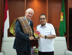 Gubernur Melki Audiensi Bersama Mr. James McBride dari NIHI Sumba, Tekankan Perbaikan Infrastruktur serta Bangun Komunikasi Lintas Sektor