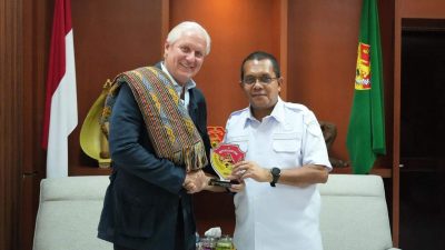 Gubernur Melki Audiensi Bersama Mr. James McBride dari NIHI Sumba, Tekankan Perbaikan Infrastruktur serta Bangun Komunikasi Lintas Sektor