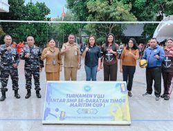 Serena Francis Buka Maritim Cup I, Ajang Pencarian Bibit Atlet Voli Muda Daratan Timor