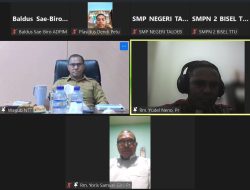 Gelar Rapat Virtual dengan PPPK, Wagub Johni Asadoma: Pemerintah Provinsi NTT akan Berjuang Maksimal