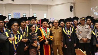 Jadilah Pencipta Lapangan Kerja : Pesan Gubernur Melki kepada 464 Wisudawan UKAW Kupang