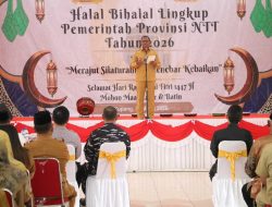 Wakil Gubernur NTT Ajak Perkuat Silaturahmi dan Tebar Kebaikan dalam Momentum Halal Bihalal Pemprov NTT 2026