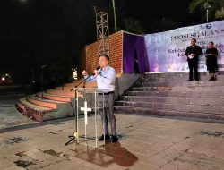 dr. Christian Widodo Apresiasi Peran Pemuda GMIT dalam Prosesi Jalan Salib 2026