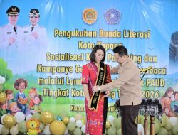 Wali Kota Kupang Kukuhkan dr. Widya Cahya sebagai Bunda Literasi 2026–2030