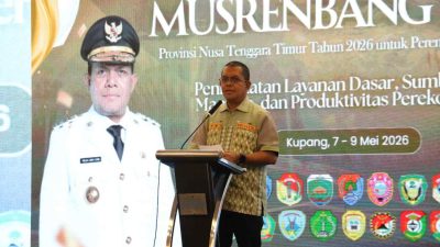 Gubernur NTT Buka Musrenbang RKPD 2027, Tegaskan Fokus Pembangunan pada SDM, Hilirisasi Ekonomi, dan Pemerataan Infrastruktur