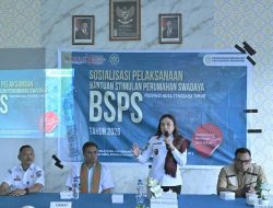 Wakil Wali Kota Kupang  Buka Sosialisasi Program Bantuan Stimulan Perumahan Swadaya (BSPS) di Alak