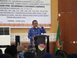 Gubernur Buka Latsar CPNS,  Tegaskan ASN Harus Adaptif, Profesional, dan Berorientasi Pelayanan Publik