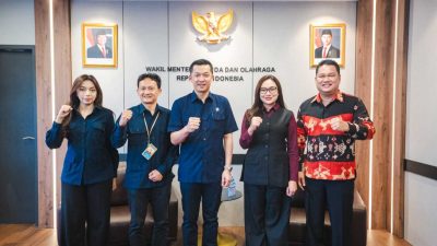 Serena Francis Jemput Dukungan Kemenpora untuk Atlet dan Fasilitas Olahraga Kota Kupang