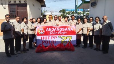 Purnawirawan Polri NTT Gelar Anjangsana dan Baksos Sambut Hari Bhayangkara ke-80