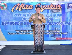 Kopdit Pintu Air Bangun Kantor Baru, Wali Kota: Koperasi Penggerak Ekonomi Rakyat