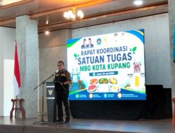 Gubernur NTT Buka Rakor Satgas MBG Kota Kupang, Target Layani 107 Ribu Penerima Manfaat