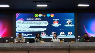 Kuliah Umum UNDANA Bahas Akses Keuangan, Bank NTT Ajak Mahasiswa Siapkan Bisnis Sejak Dini