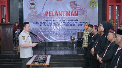 Wali Kota Kupang Lantik Pengurus Kerukunan Keluarga Madura Flobamora Periode 2026–2031