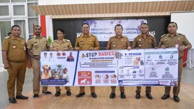 Bupati Kupang Buka Rakor KIE Rabies, Tekankan Pencegahan Rabies, Pilkades Tanpa Intervensi, dan Persiapan HUT ke-81 RI