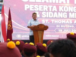Gubernur NTT Ajak PMKRI Perkuat Kepemimpinan Kolaboratif dan Bangun Ekonomi Kerakyatan