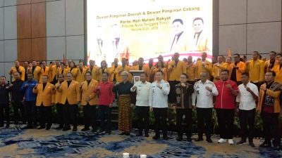 Hadiri Pelantikan Hanura NTT, Wali Kota Kupang Tekankan Kolaborasi untuk Kesejahteraan Rakyat