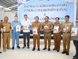 Bupati Kupang Teken Kerjasama dengan PT. Garam Cahaya Indonesia, Sekaligus Launching Garam Kupang Emas, Garam Produksi Asli Kabupaten Kupang