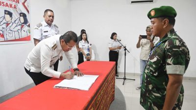 Yosef Lede Buka Diklat Paskibraka Kabupaten Kupang 2026, Serahkan Peserta Didik Kepada Tim Pelatih