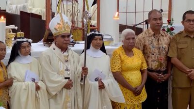Pesta Perak Kaul Monastik Dua Suster OSB Jadi Inspirasi Kesetiaan dan Pengabdian