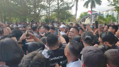 Ribuan Warga Padati CFD Kota Kupang, Kehadiran Jokowi Disambut Meriah
