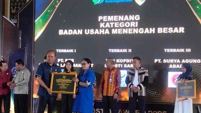 KSP Kopdit Swasti Sari Raih Terbaik II Jamsostek Award, Konsisten Lindungi Pekerja dan Anggota