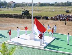 Bupati dan Wakil Bupati Kupang Pimpin Upacara Penaikan dan Penurunan Bendera Puncak Peringatan HUT RI ke-81 di Kabupaten Kupang