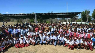 Hari Ketiga Road Show Kemerdekaan, Bupati dan Wakil Bupati Kupang Kunjungi Tiga Kecamatan