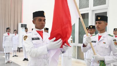 Bupati Kupang Kukuhkan Paskibraka 2026, Tekankan Disiplin dan Tanggung Jawab Generasi Muda