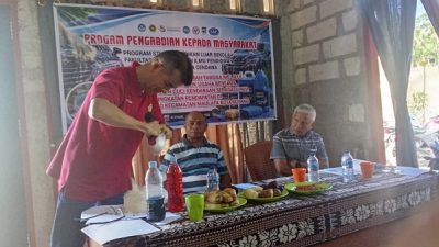 Komunitas Keluarga Berdaya Bello Dilatih Membuat Sabun Cuci