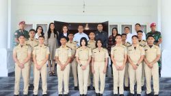 Tepati Janji, Wawali Bawa Kontingen SMK Maritim Nusantara Temui Gubernur NTT