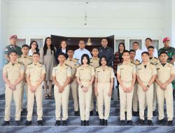 Tepati Janji, Wawali Bawa Kontingen SMK Maritim Nusantara Temui Gubernur NTT