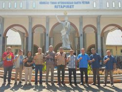 Wagub NTT Kunjungi Seminari Tinggi Ritapiret, Pastikan Kondisi Bangunan Terdampak Gempa Segera Ditangani