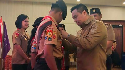 dr. Christian Widodo Minta Pramuka Bawa Pulang Nilai Ketangguhan dan Disiplin