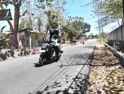 Jalan P. Piet Manehat Kembali Mulus