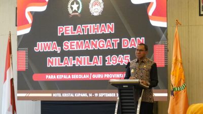 Wakil Gubernur Johni Asadoma Tekankan Pentingnya Pewarisan JSN 1945 Bagi Generasi Muda
