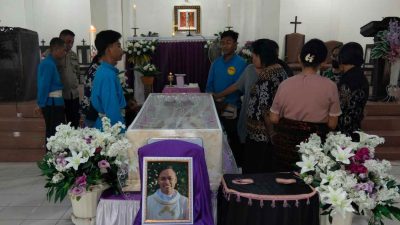 Romo Yallo Berpulang, Umat Haukoto Kehilangan Sosok Pastor yang Murah Hati dan Lintas Agama