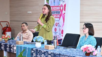 Serena Francis Ajak ASN Perempuan Kota Kupang Deteksi Dini Kanker Payudara